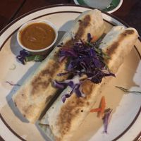 Veggie wrap (it’s okay not recommended) at Sunset House in George Town