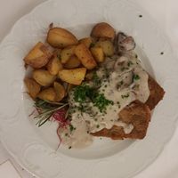 Seitanschnitzel at La Fee in Gelnhausen