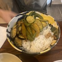 Vegan Rice Dish  at Kitano in La Marsa