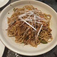 Stir fried noodles. at The Garden in Yangshuo