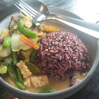 Red curry at Mr Green in Chiang Mai