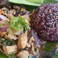 larb  at Mr Green in Chiang Mai