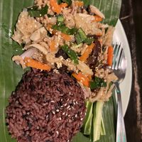 Larb  #Veganuary at Mr Green in Chiang Mai