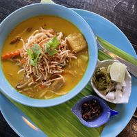 Khao Soi  at Mr Green in Chiang Mai