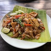 Pad see ew  at Mr Green in Chiang Mai