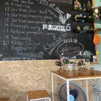 Indoor seating   at Mr Green in Chiang Mai