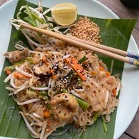 Pad Thai  at Mr Green in Chiang Mai