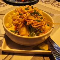 Khao soi at Mr Green in Chiang Mai