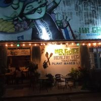 Outside at Mr Green in Chiang Mai