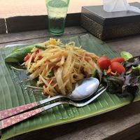 Papaya Salad at Mr Green in Chiang Mai