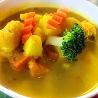 Pumpkin curry  at Mr Green in Chiang Mai