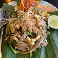 Pad thai at Mr Green in Chiang Mai