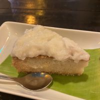 Coconut cake at Mr Green in Chiang Mai