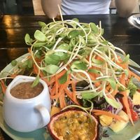 Fresh fruits/veggies salad 🌱❤️ at Mr Green in Chiang Mai