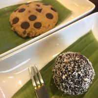 Cookie and snowball at Mr Green in Chiang Mai