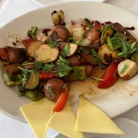 Partially eaten Pique Macho (couldn’t wait) at Peña Pachamama in San Francisco