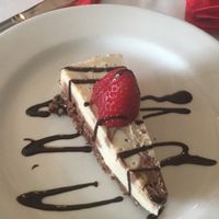 white chocolate cheesecake  at Peña Pachamama in San Francisco