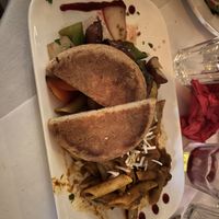 Spicy pasta (awful)  at Peña Pachamama in San Francisco