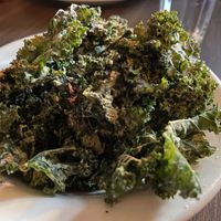 Kale chips  at Peña Pachamama in San Francisco