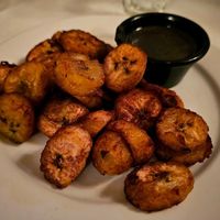 Plantains at Peña Pachamama in San Francisco