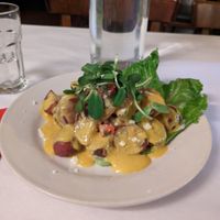 Papa a la huancaína at Peña Pachamama in San Francisco