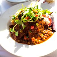 Chef's plate at Peña Pachamama in San Francisco