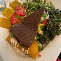 The raw sampler plate at Peña Pachamama in San Francisco