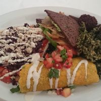 Raw wraps at Peña Pachamama in San Francisco