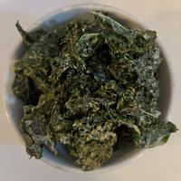 Organic Raw Kale Chips   at Peña Pachamama in San Francisco
