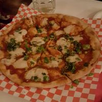 Vegan Mozzarella Pizza at Peña Pachamama in San Francisco