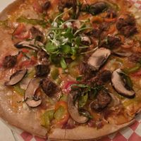 Margherita Pizza at Peña Pachamama in San Francisco