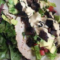 Tacco with Portobello at Peña Pachamama in San Francisco