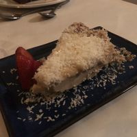 Coconut cake  at Peña Pachamama in San Francisco