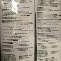 Menu  at Federal Cafe in Girona