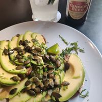Avocado toast with lime. Tasty. at Federal Cafe in Barcelona