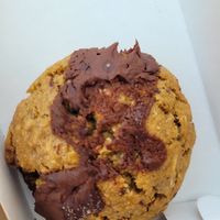 vegan chocolate pastry at La Panetteria in Lima