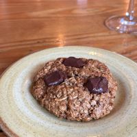 They also had this vegan cookie, really good   at La Panetteria in Lima