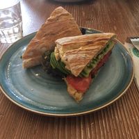 Vegan sandwich  at La Panetteria in Lima