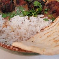 Mutter curry at Naan in Mexico City