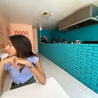 Dining at Naan in Mexico City