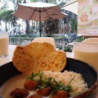 Kasjimi dish! Also very 🤤.   at Naan in Mexico City