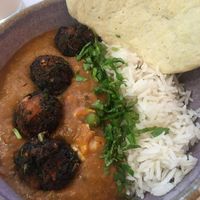 Mutter Curry   at Naan in Mexico City