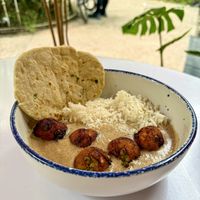 Kashmiri curry   at Naan in Mexico City
