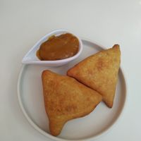 Samosas at Naan in Mexico City