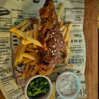 Vegan Fish and Chips at Fagans in Malmo