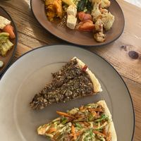 Our trial -omg this pizza  at Veggie Ark 素方舟 - Sù Fāng Zhōu in Dali