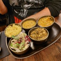 Indian Thali at Green House  in Brussels