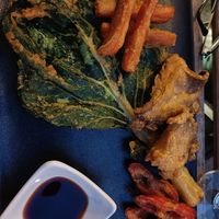 Vegetables tempura at Green House  in Brussels