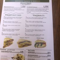 Vegi and Vegan menu at A'Marenna in Sorrento