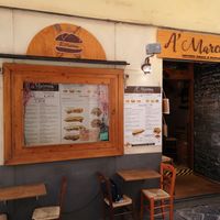 Outside siting at A'Marenna in Sorrento